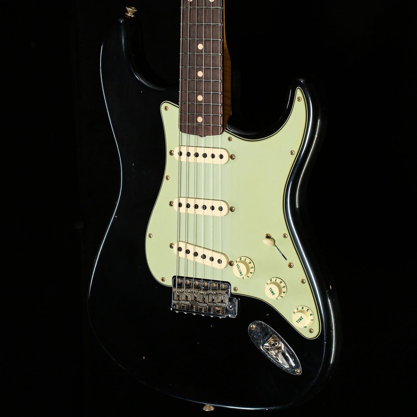 Fender Custom Shop Willcutt True '62 Journeyman Relic Black Large C (414)