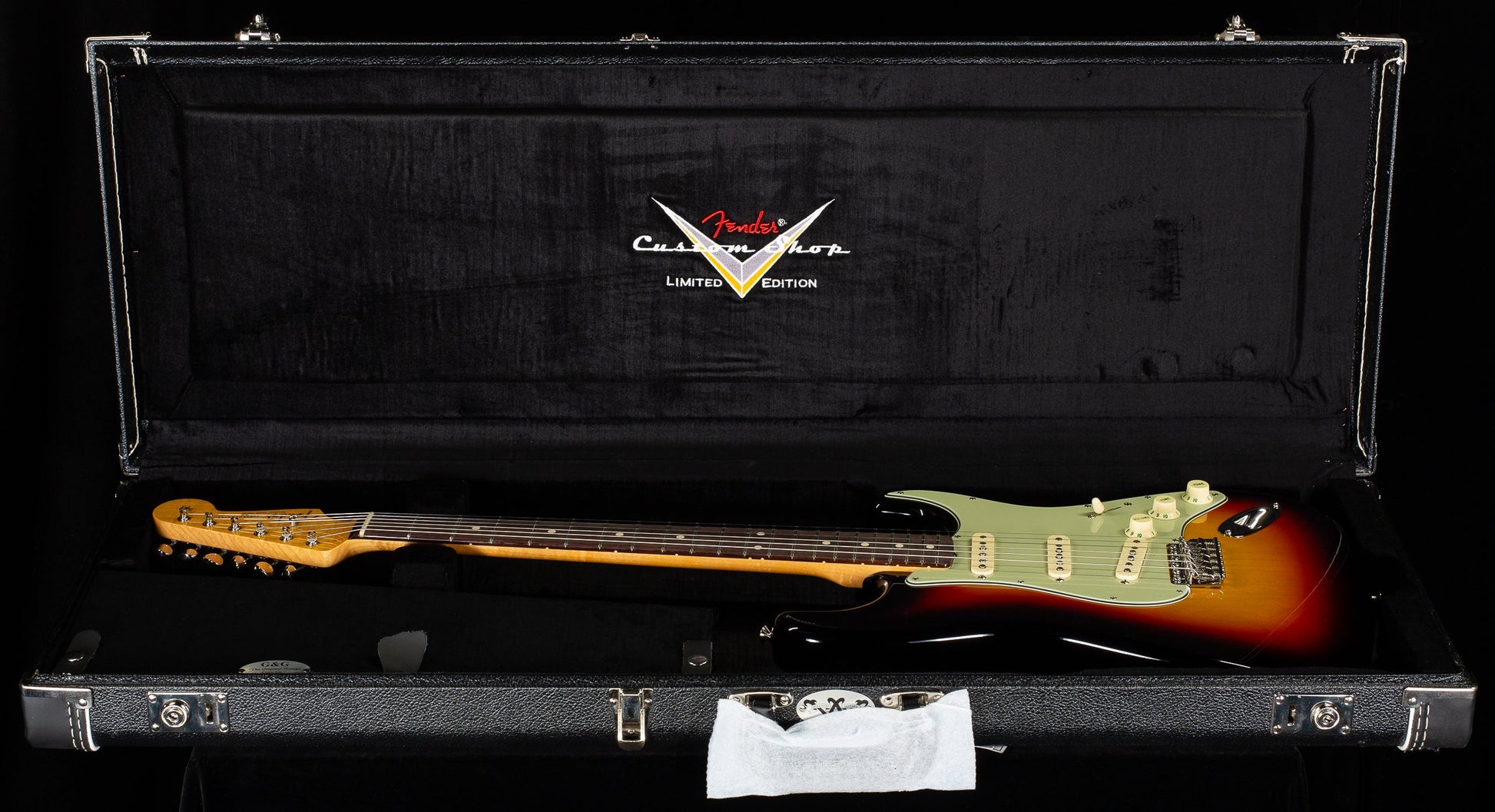 Fender Custom Shop Willcutt True '62 Stratocaster NOS 3-Tone Sunburst 59 "C" (508)