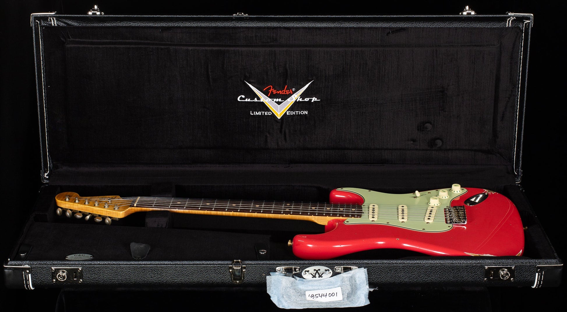 Fender Custom Shop Willcutt True '62 Stratocaster Relic Fiesta Red 59 C (577)