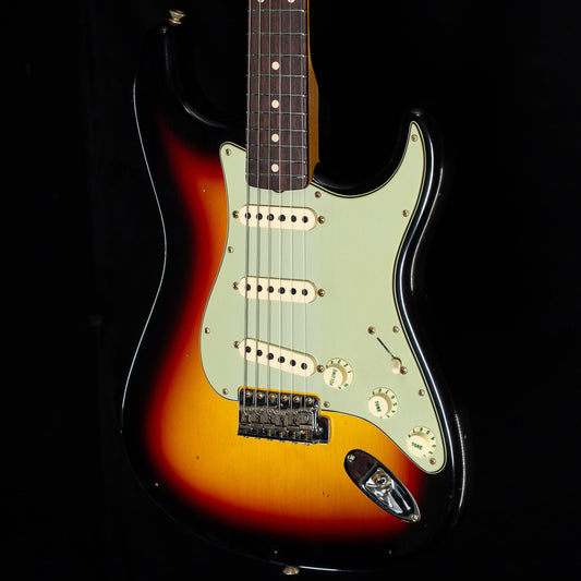 Fender Custom Shop Willcutt True '62 Stratocaster Journeyman Relic 3-Tone Sunburst 60s C (581)
