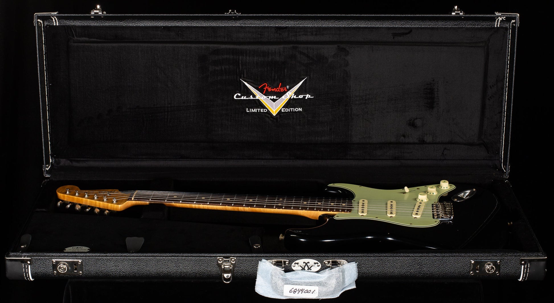 Fender Custom Shop Willcutt True '62 Stratocaster Journeyman Relic Black '57 V (917)