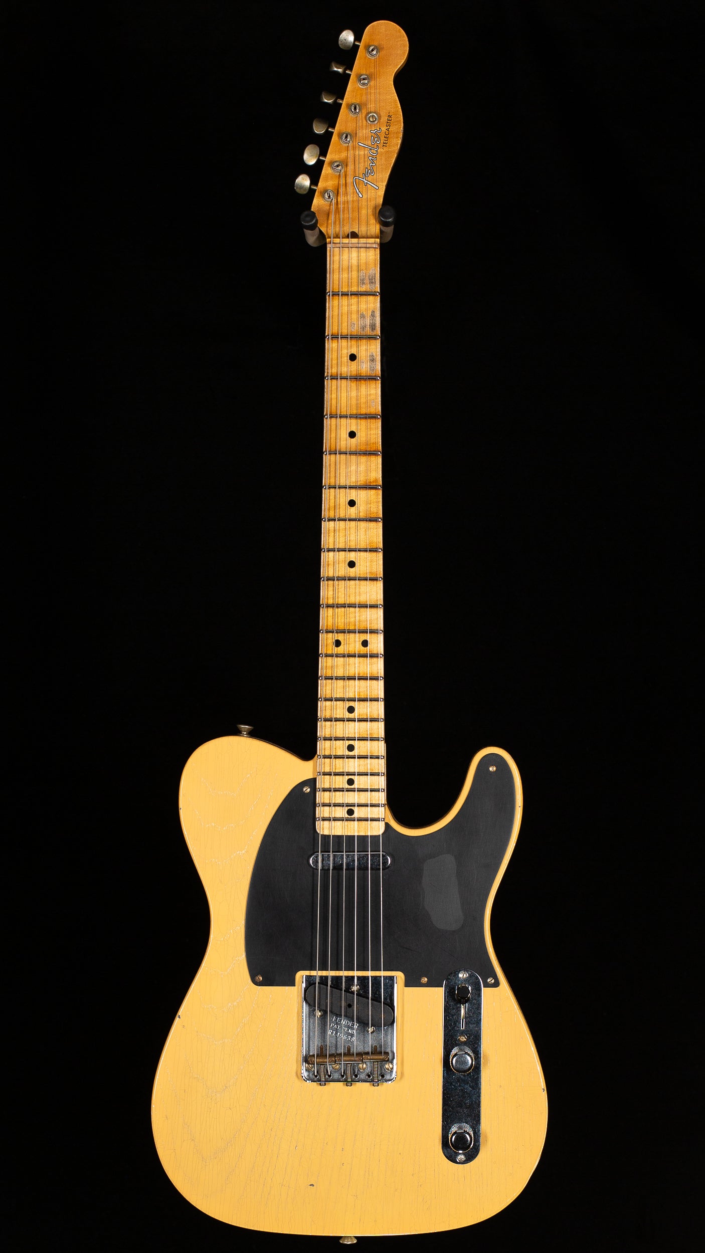 Fender Custom Shop 1951 Telecaster Journeyman Aged Nocaster Blonde (638)