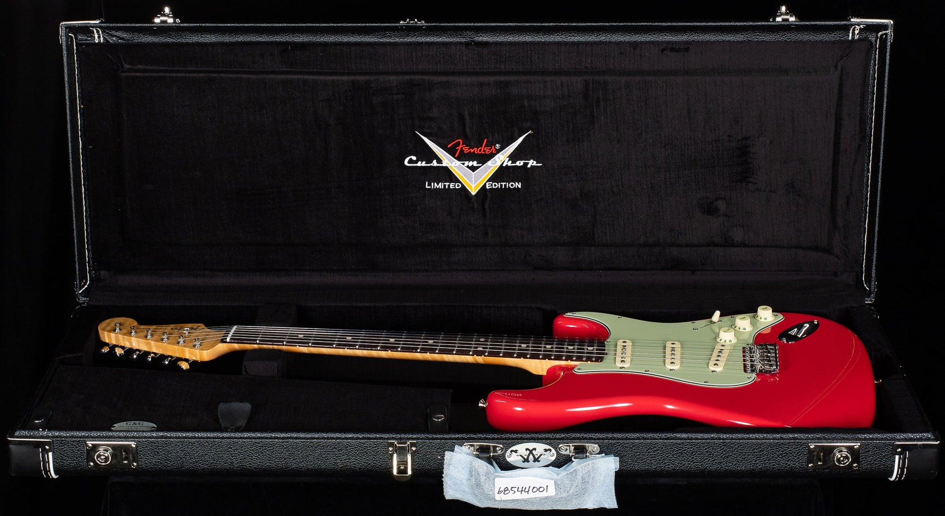 Fender Custom Shop Willcutt True '62 Stratocaster NOS Fiesta Red 60s "C" (432)