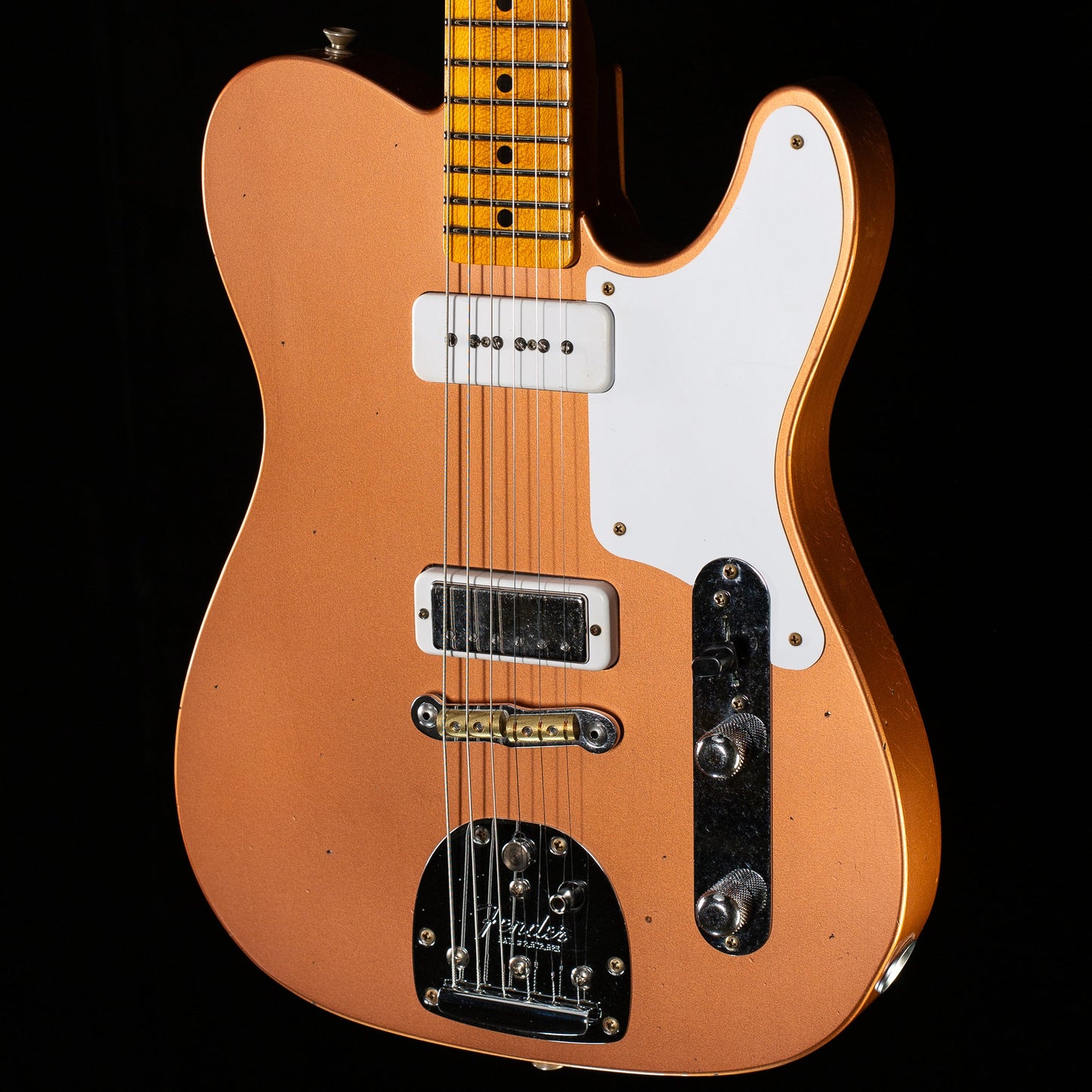 Fender Custom Shop Limted Edition Ocelot Telecaster Journeyman Aged Copper (698)