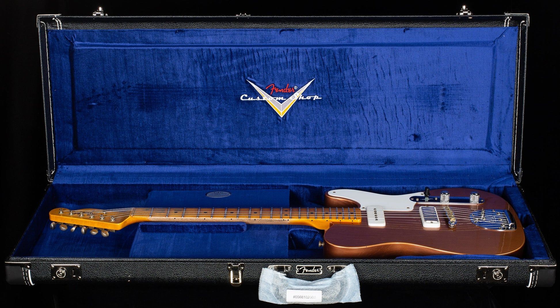 Fender Custom Shop Limted Edition Ocelot Telecaster Journeyman Aged Copper (698)