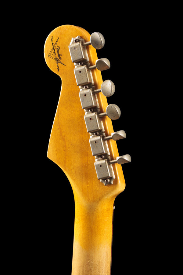 Fender Custom Shop 1960 Stratocaster® Heavy Relic Vintage White over 3-Tone Sunburst (606)