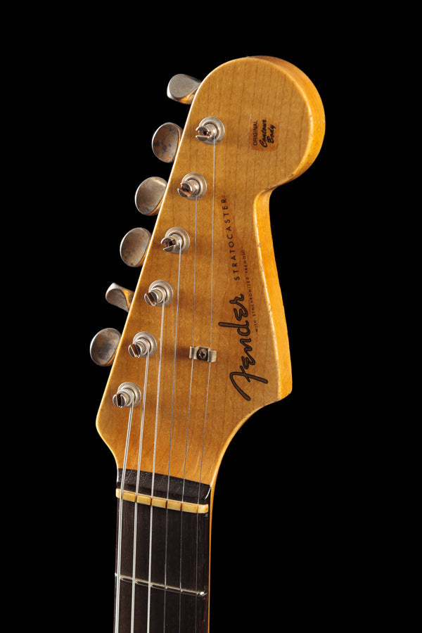Fender Custom Shop 1960 Stratocaster Heavy Relic Sonic Blue over Fiesta Red