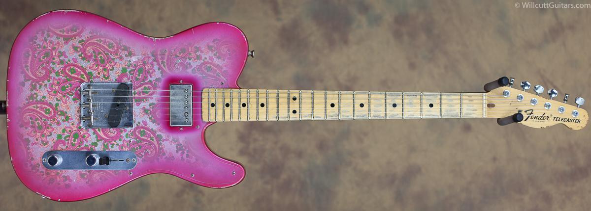 Fender Custom Shop Masterbuilt '68 Pink Paisley Tele Relic USED