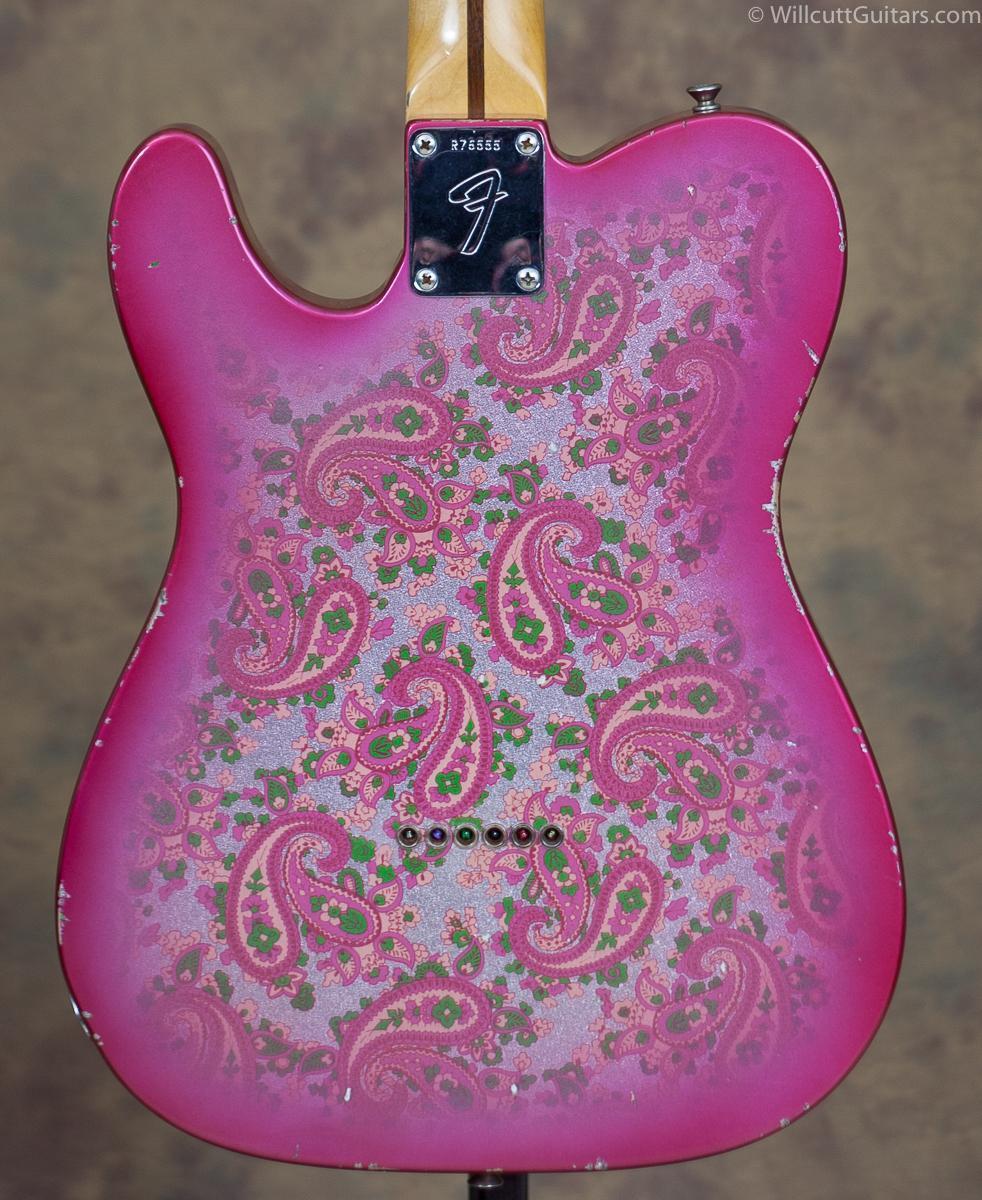 Fender Custom Shop Masterbuilt '68 Pink Paisley Tele Relic USED