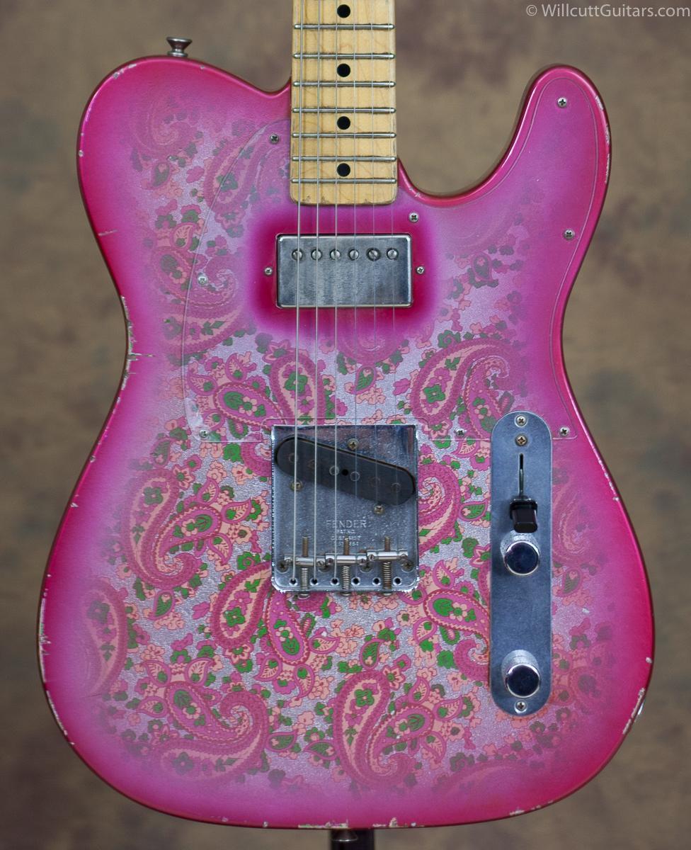 Fender Custom Shop Masterbuilt '68 Pink Paisley Tele Relic USED