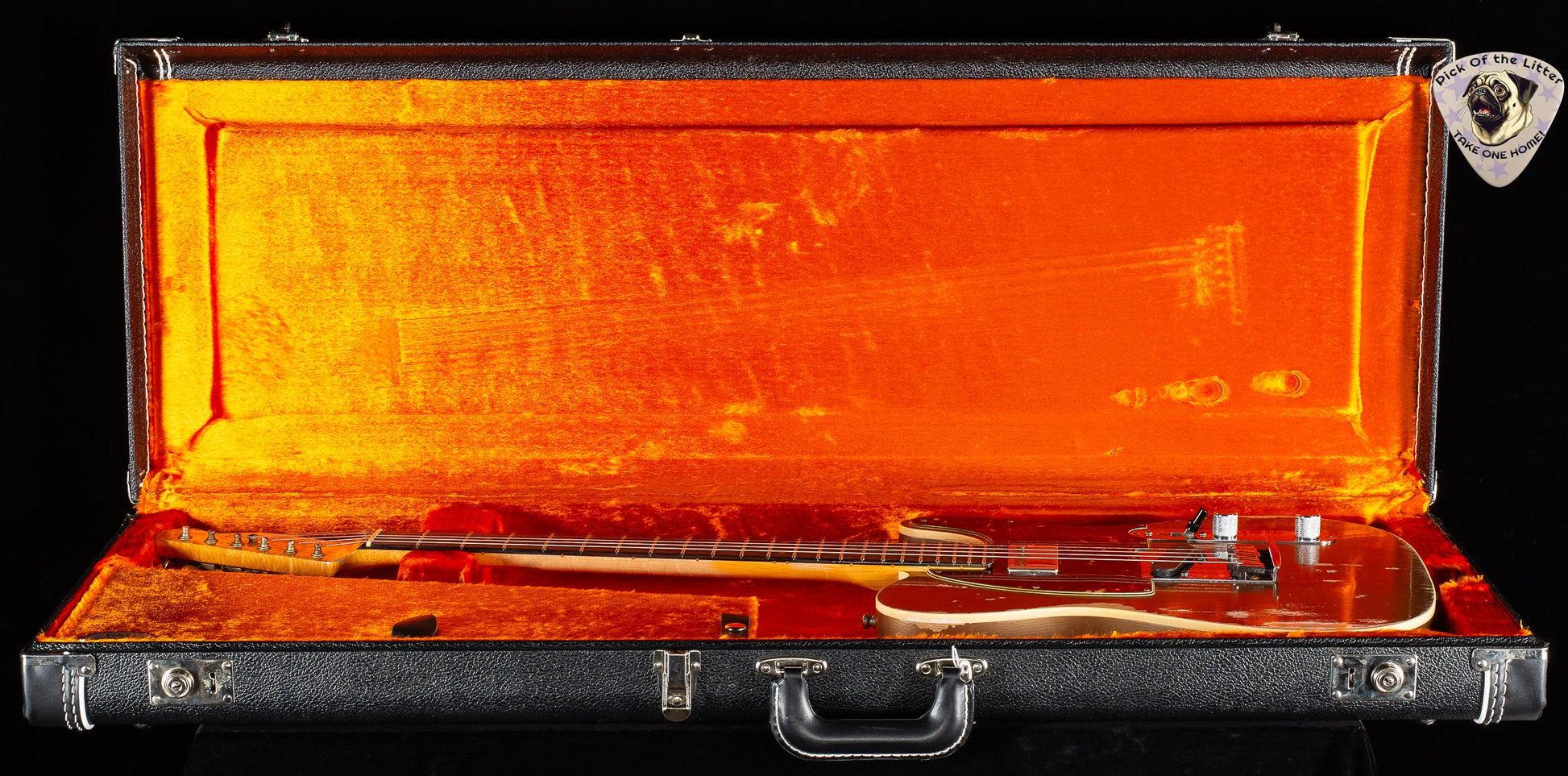 2016 Fender Custom Shop Masterbuilt Dennis Galuszka American Custom Telecaster Heavy Relic Aged Shoreline Gold