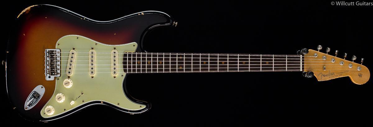 Fender Custom Shop "The 63" 1963 Stratocaster Relic 3-Color Sunburst 60C (315)