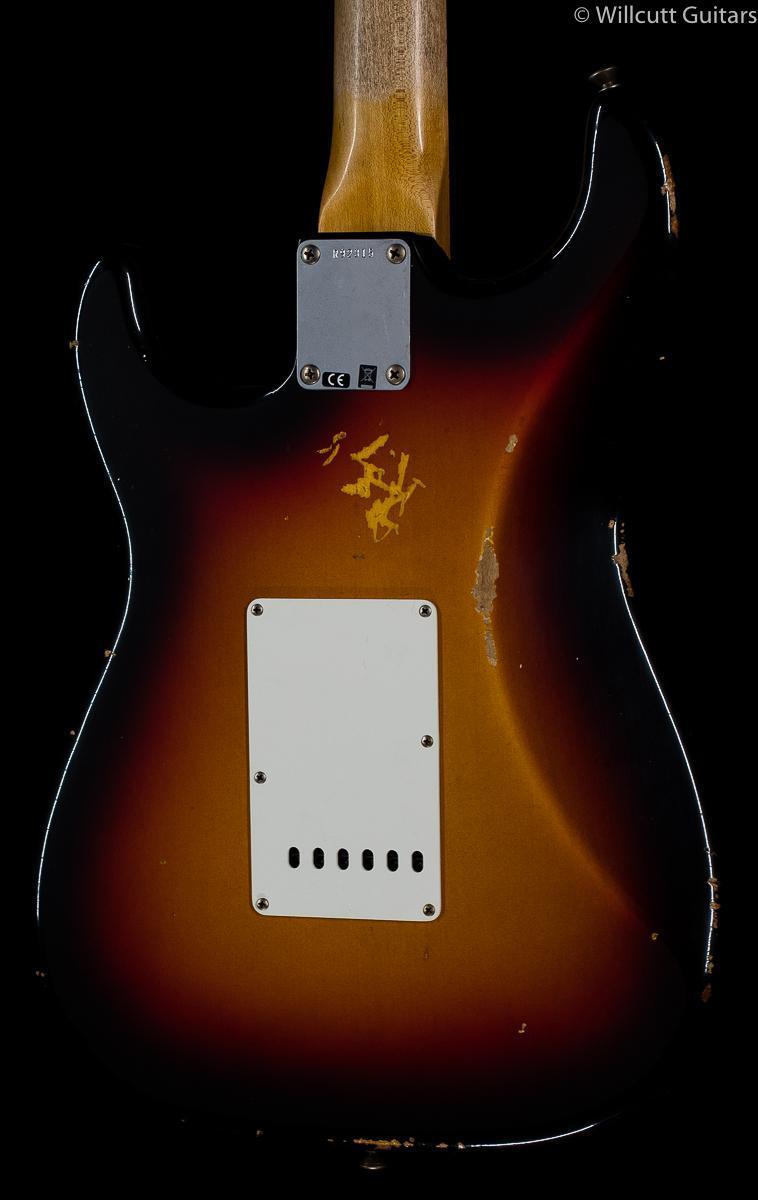 Fender Custom Shop "The 63" 1963 Stratocaster Relic 3-Color Sunburst 60C (315)