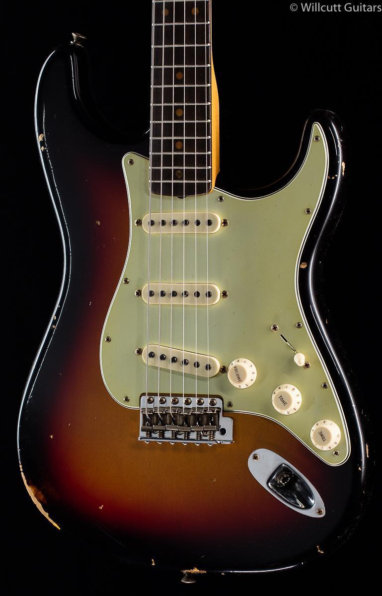Fender Custom Shop "The 63" 1963 Stratocaster Relic 3-Color Sunburst 60C (315)