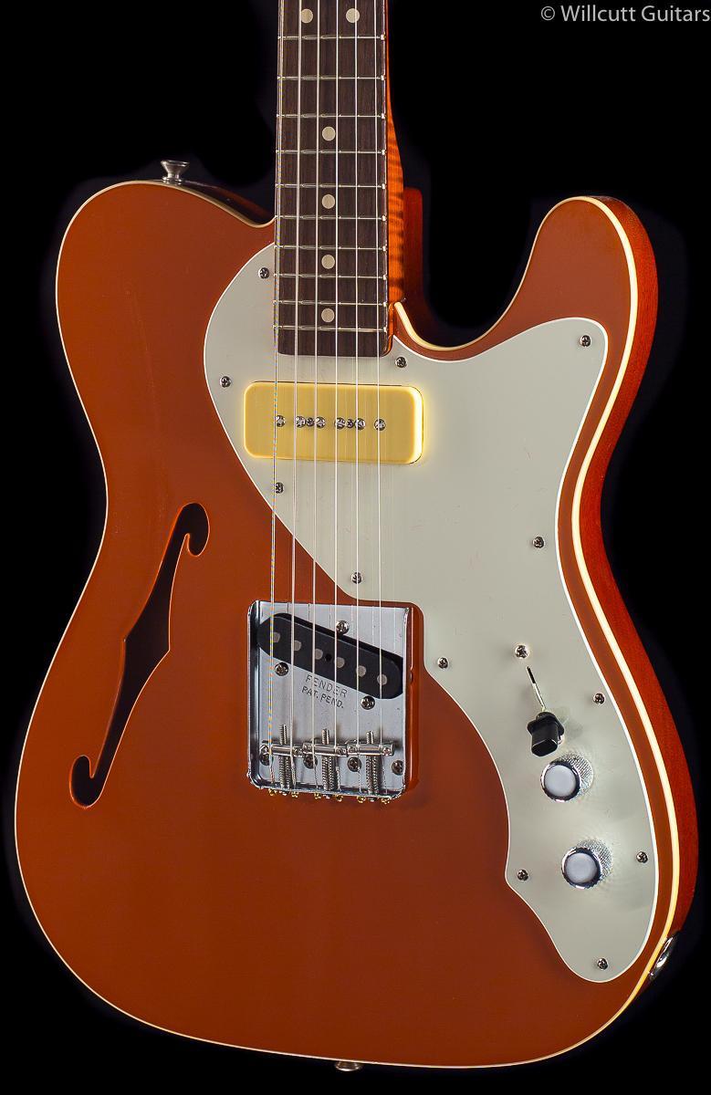 Fender Custom Shop Thinline Telecaster Deluxe NOS Bound Orange Top (292)