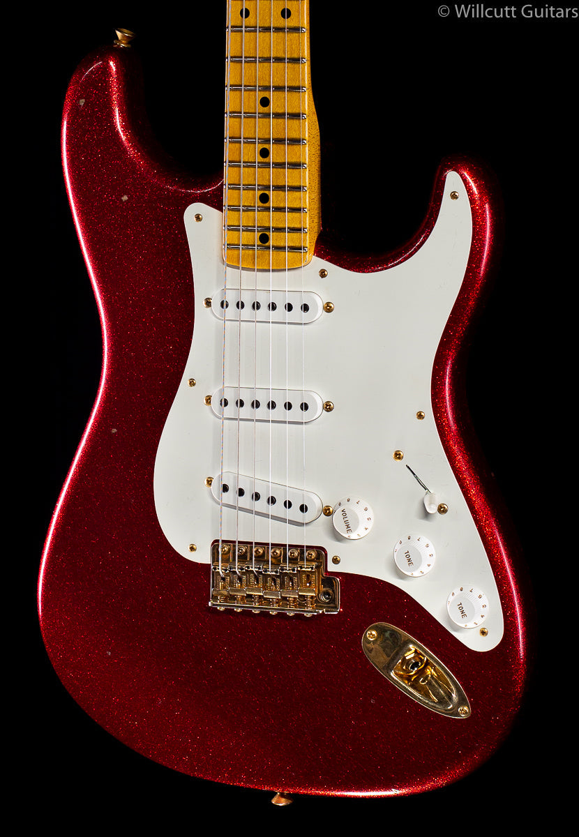 Fender Custom Shop '57 "Refin" Strat Red Sparkle Willcutt Limited