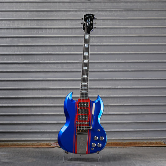 Gibson Mod™ Collection 1963 Les Paul SG Custom Reissue, Blue Sprint | Gibson Mod™ Collection