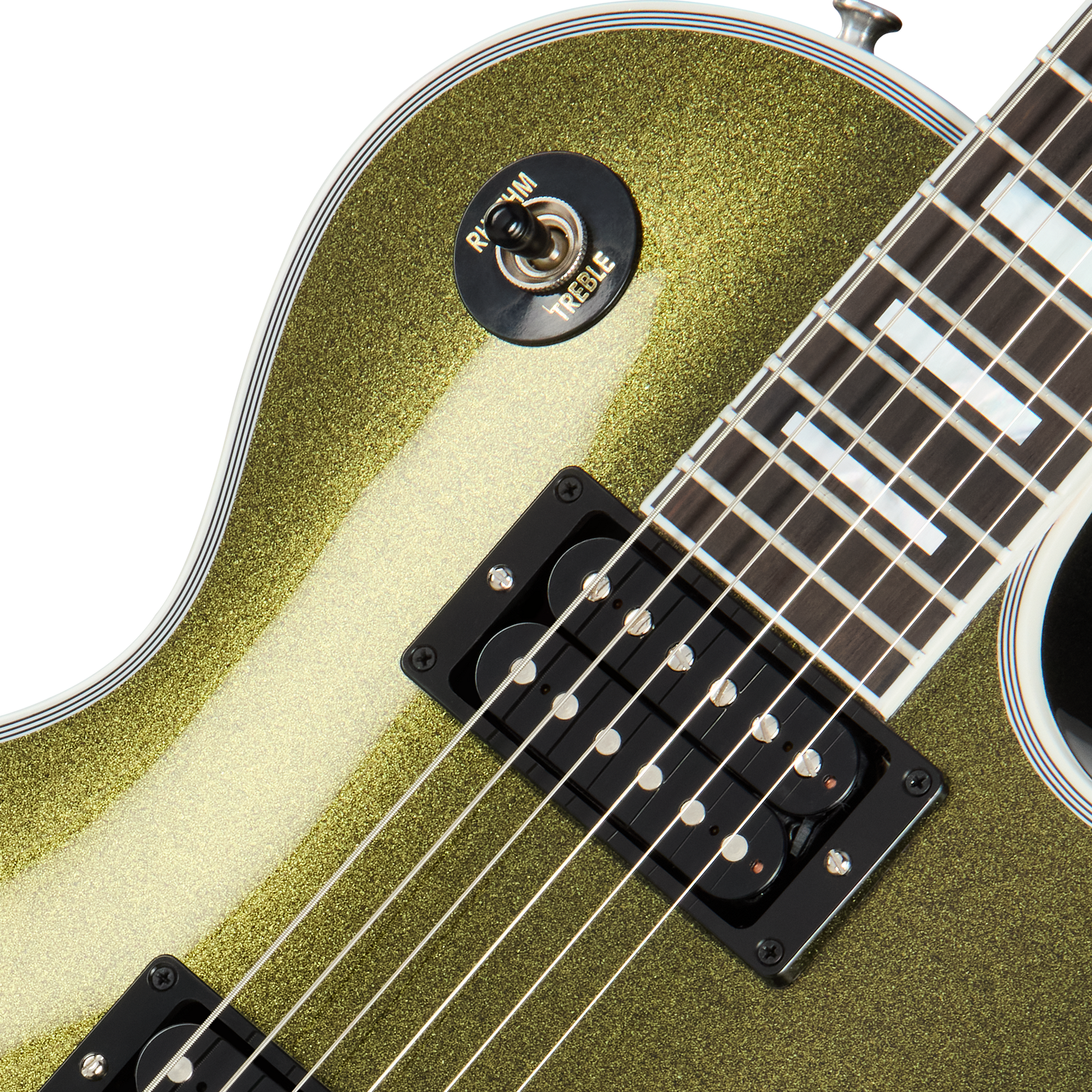 1968 Les Paul Custom Reissue, Moss Sparkle Gibson Mod™ Collection