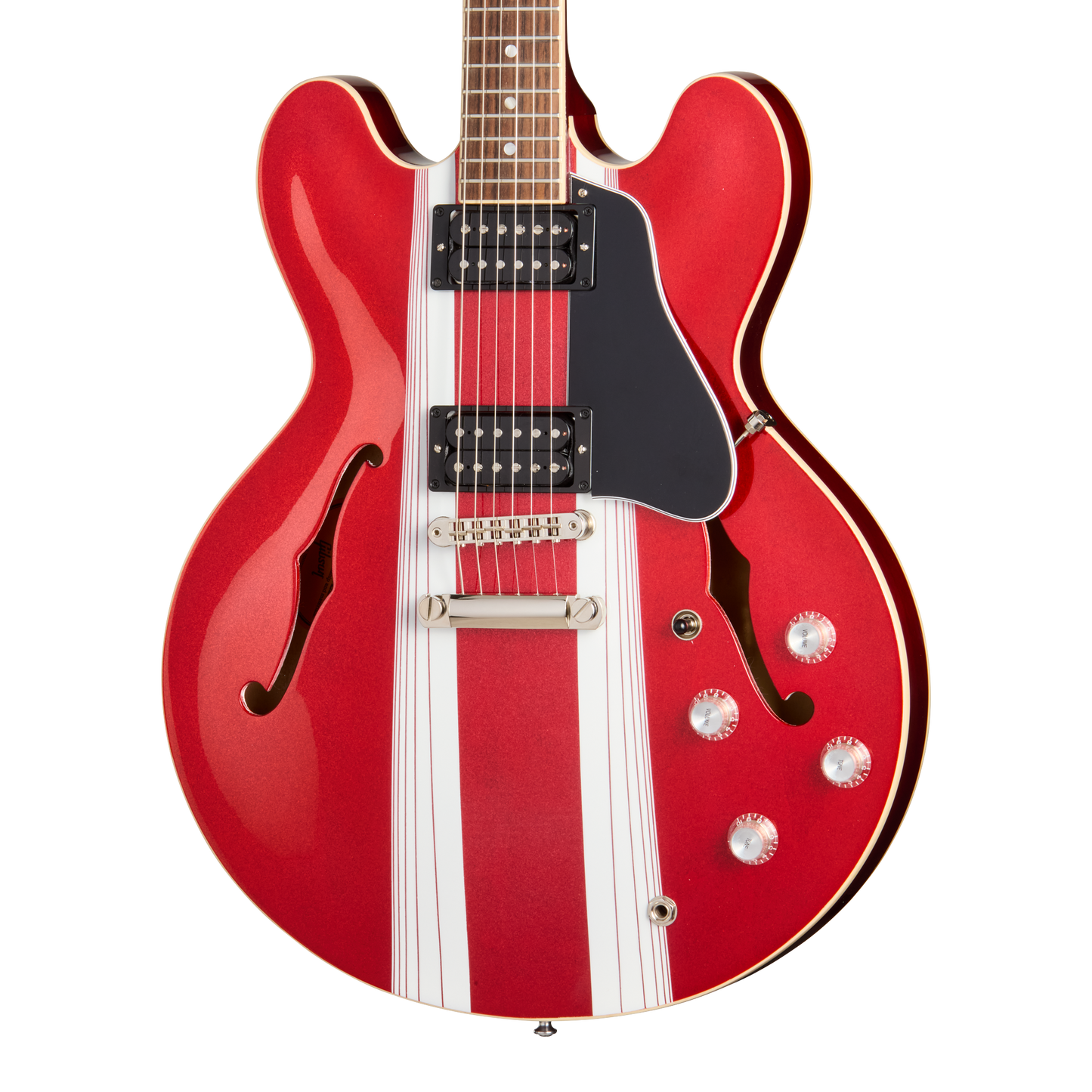 Gibson Mod™ Collection ES-335, Urgent Red Razorstripe