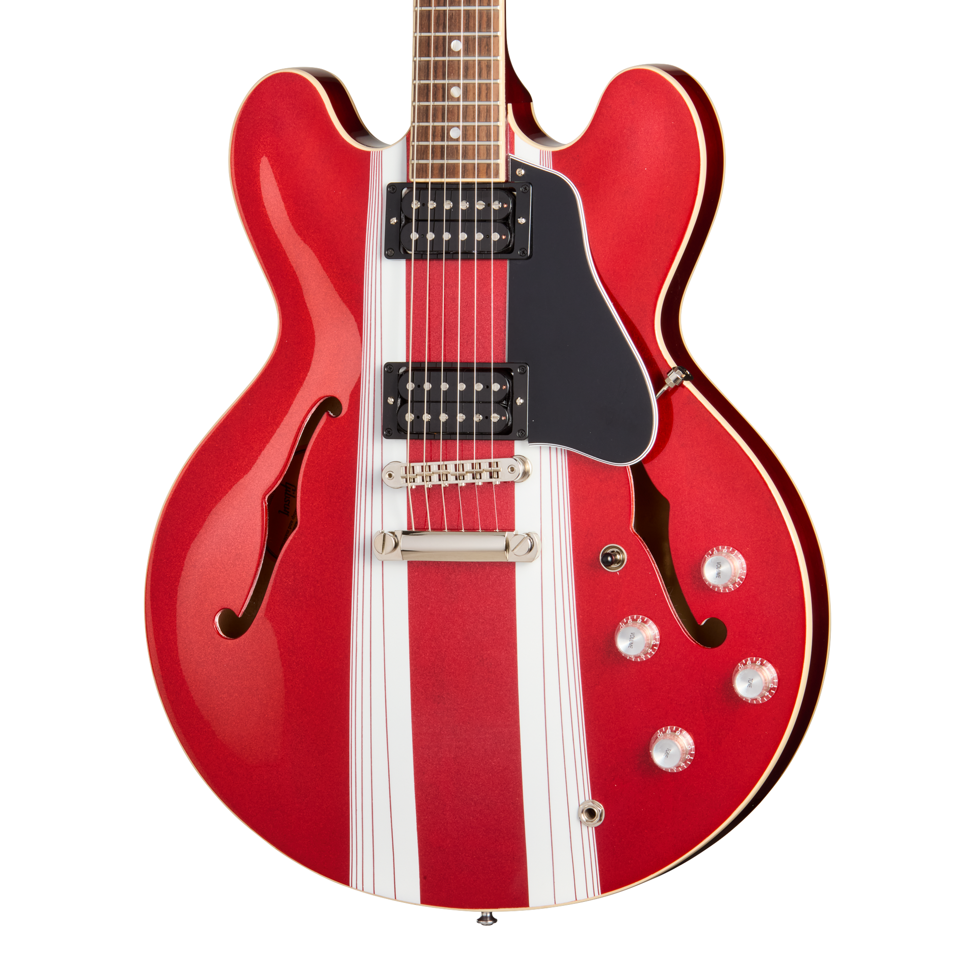 Gibson Mod™ Collection ES-335, Urgent Red Razorstripe