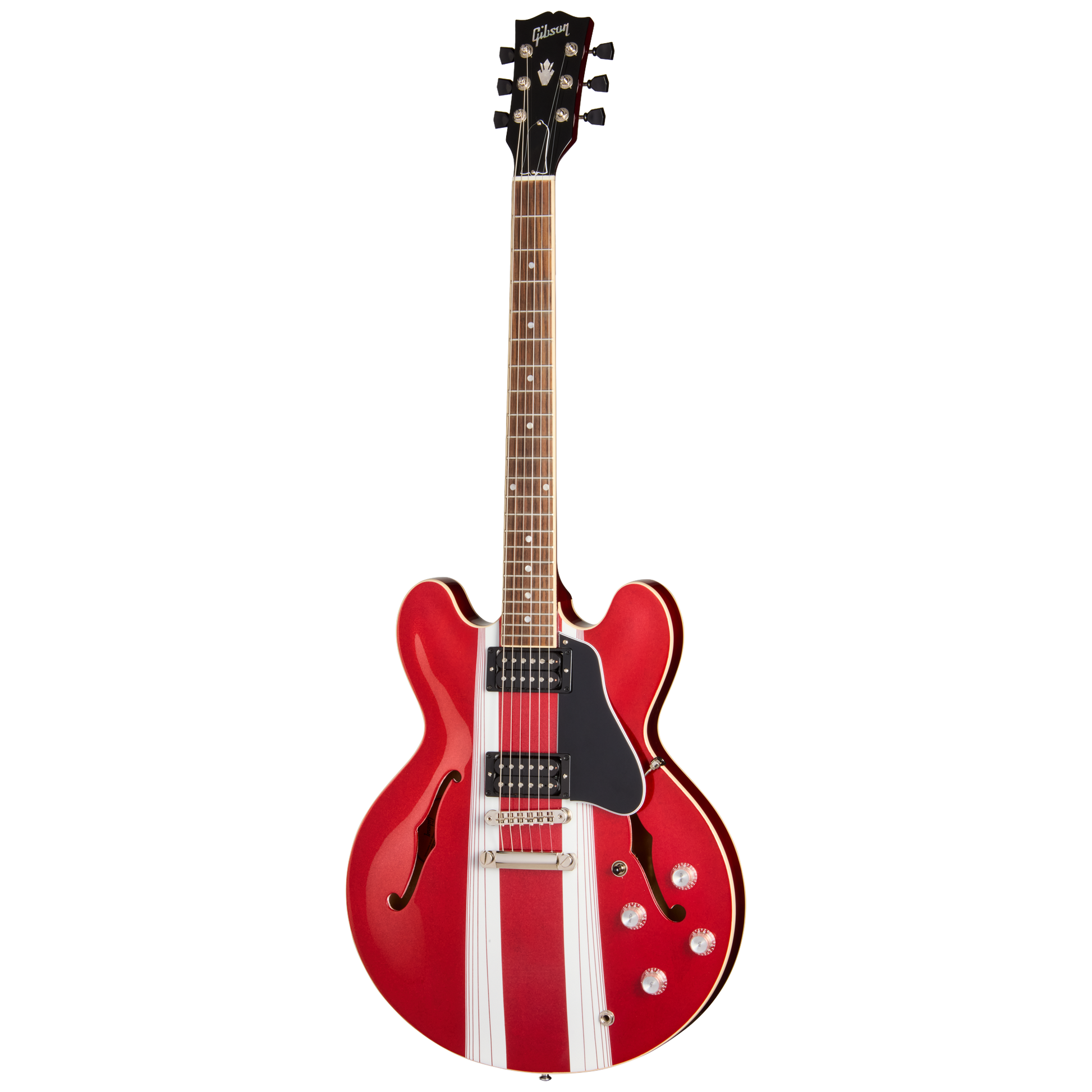 Gibson Mod™ Collection ES-335, Urgent Red Razorstripe