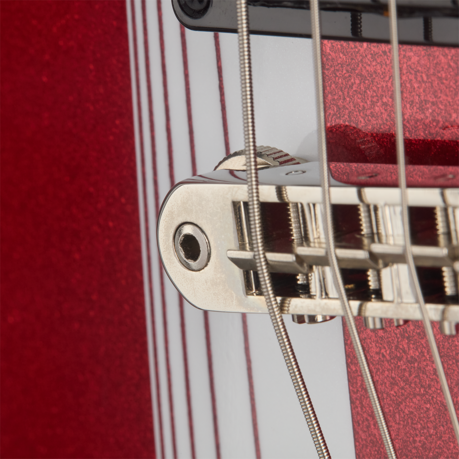 Gibson Mod™ Collection ES-335, Urgent Red Razorstripe