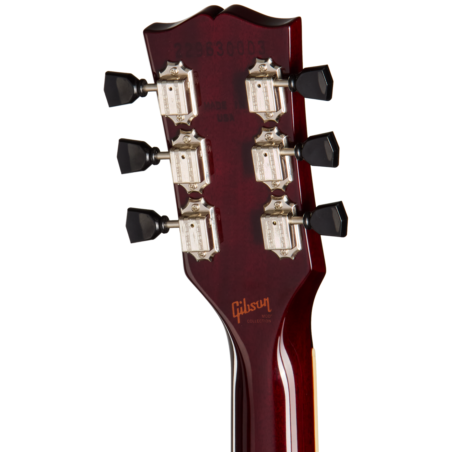 Gibson Mod™ Collection ES-335, Urgent Red Razorstripe