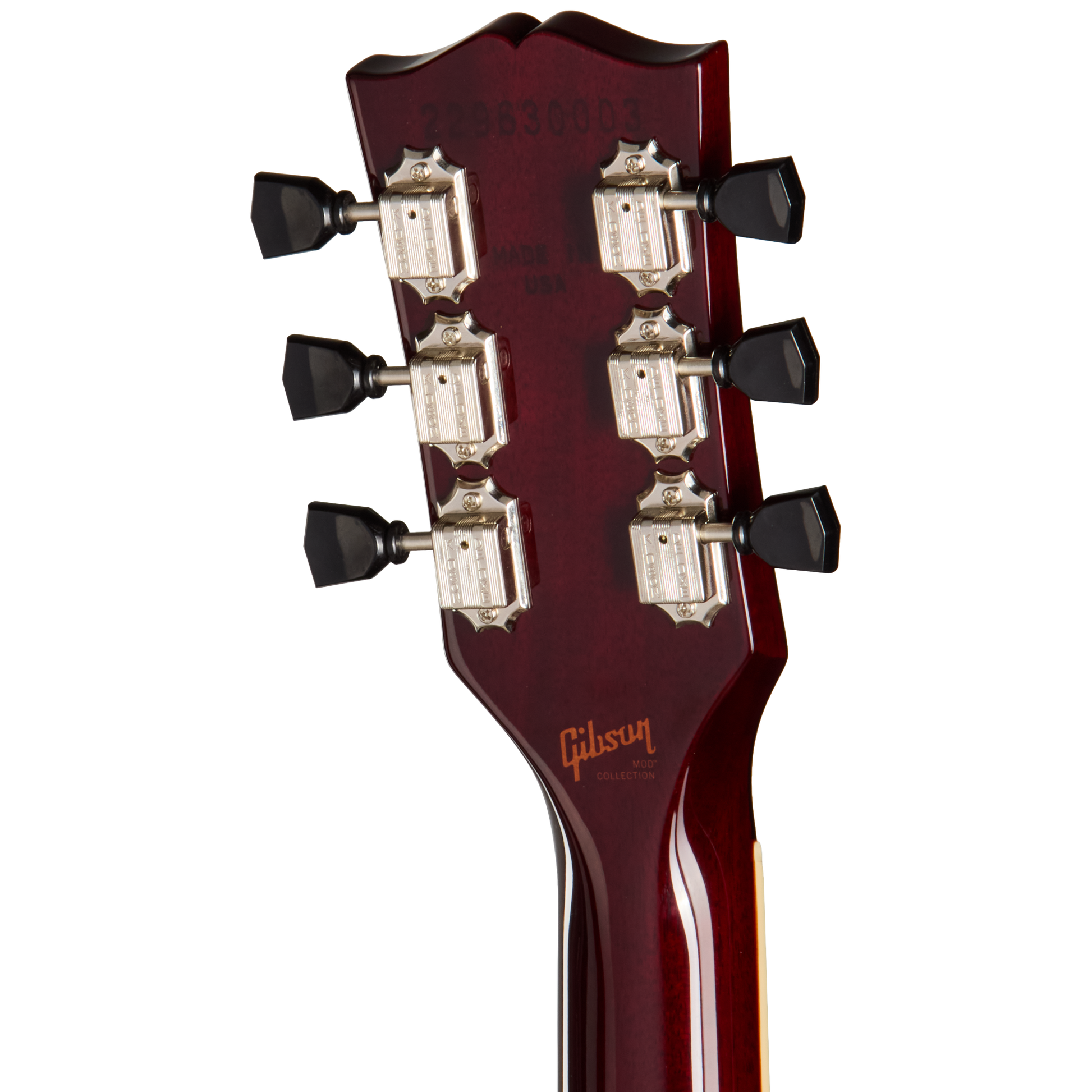 Gibson Mod™ Collection ES-335, Urgent Red Razorstripe