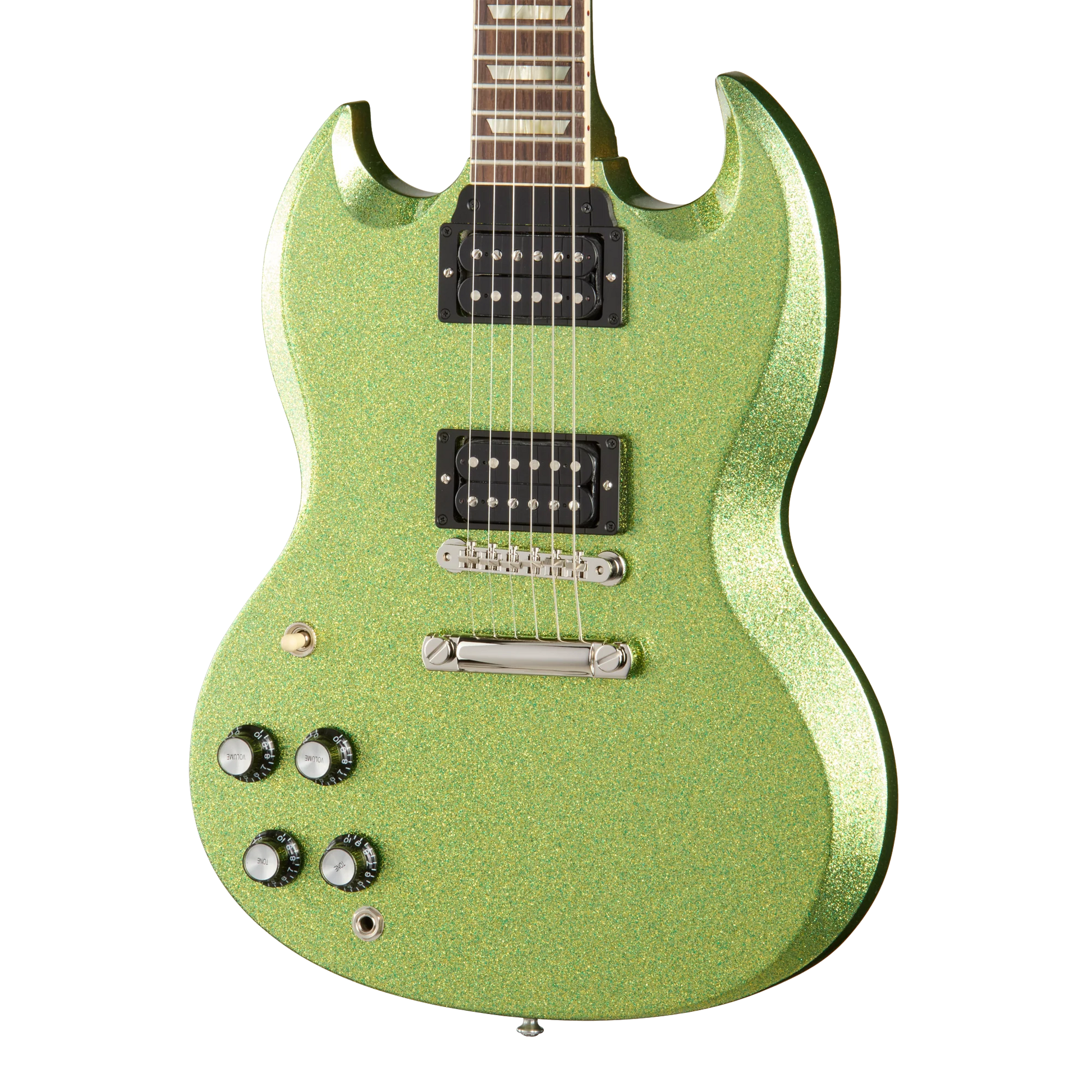Gibson Mod™ Collection 1961 Les Paul SG Standard Reissue, Left-Handed, Chartreuse Sparkle