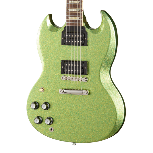 Gibson Mod™ Collection 1961 Les Paul SG Standard Reissue, Left-Handed, Chartreuse Sparkle