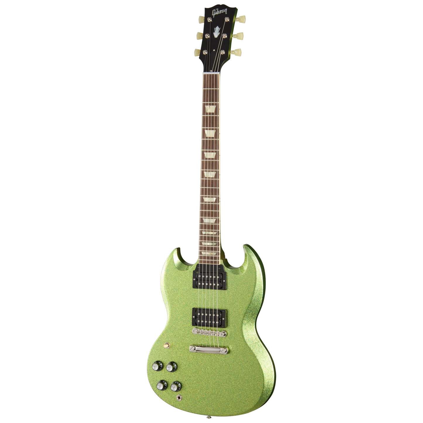 Gibson Mod™ Collection 1961 Les Paul SG Standard Reissue, Left-Handed, Chartreuse Sparkle