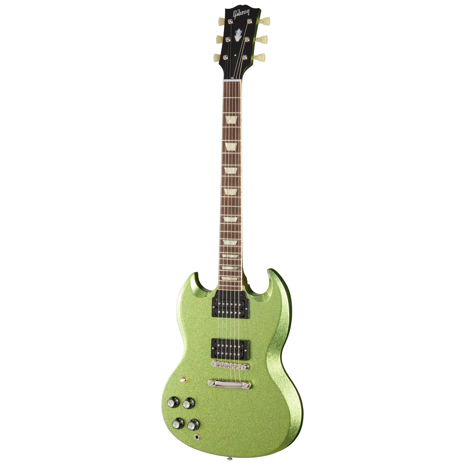 Gibson Mod™ Collection 1961 Les Paul SG Standard Reissue, Left-Handed, Chartreuse Sparkle