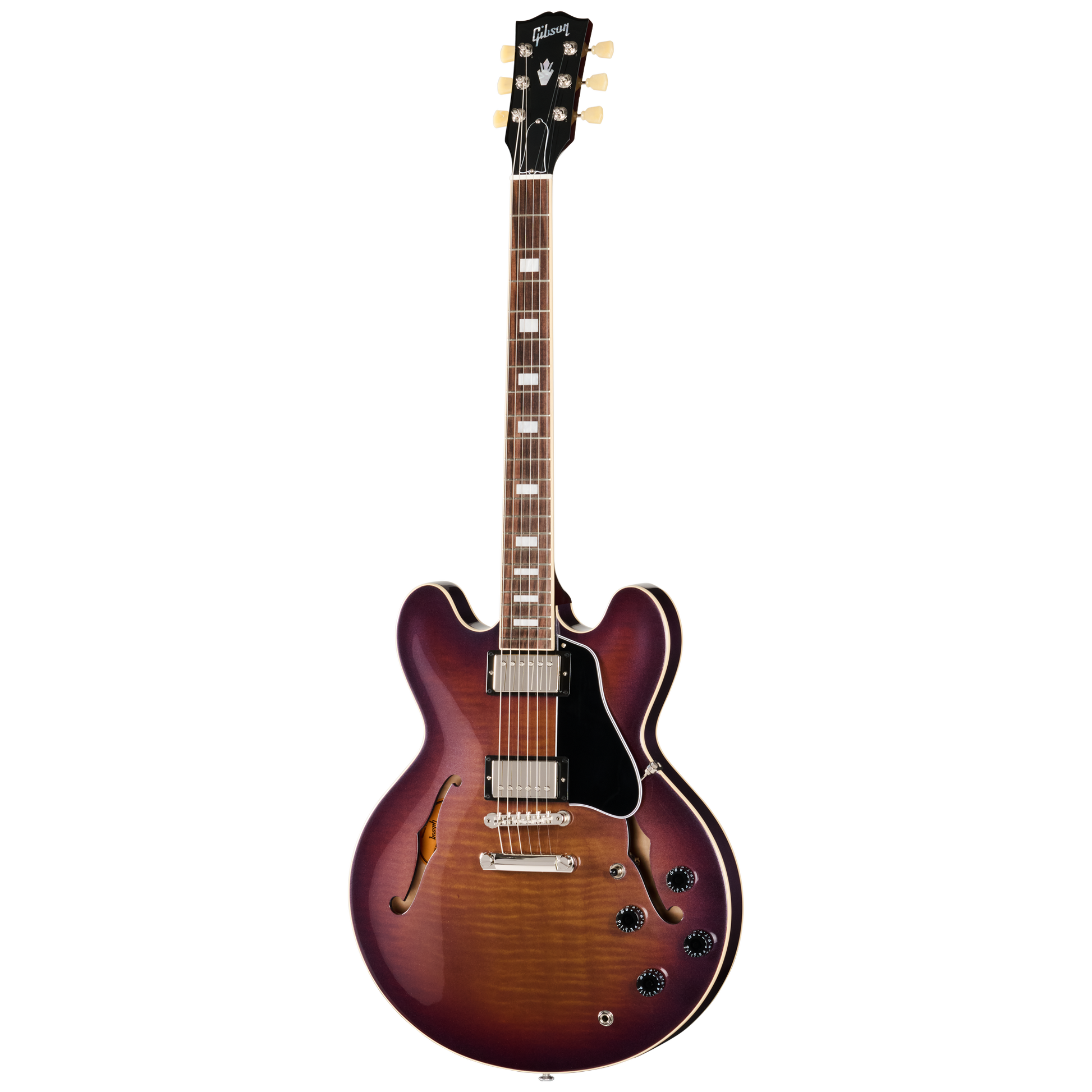 Gibson Mod™ Collection ES-335 Figured, Baked Eggplant