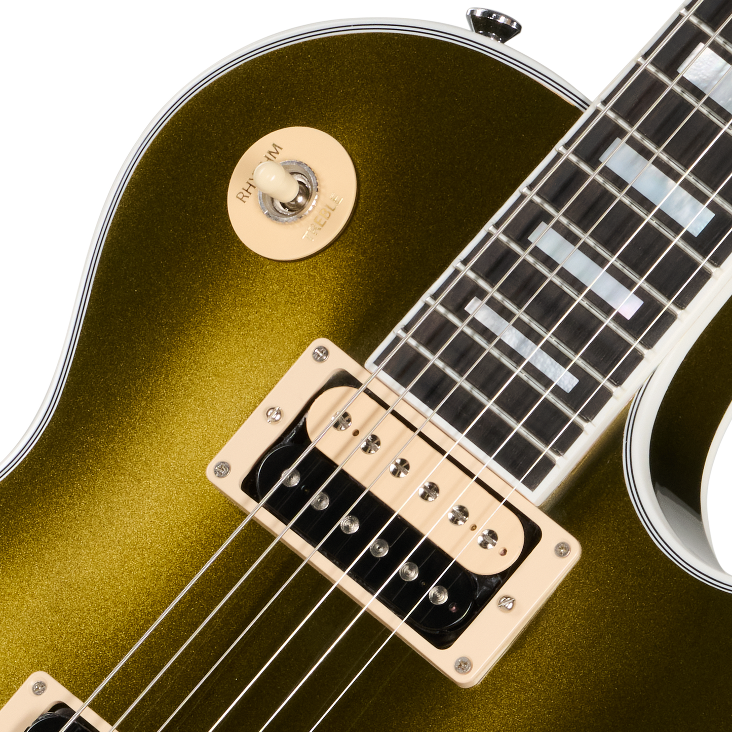 Gibson Mod™ Collection Les Paul Custom 70s, Green Bean Glitter