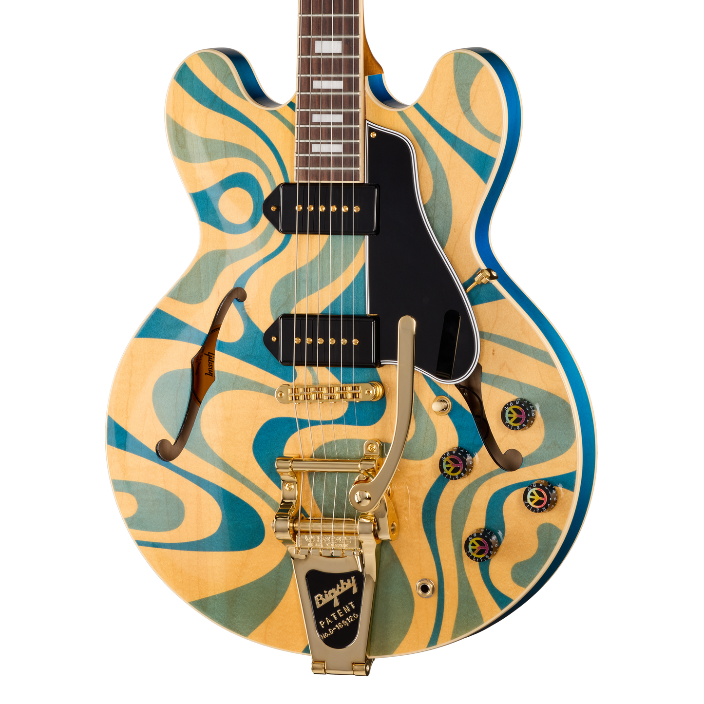 Gibson Mod™ Collection ES-330, Aqua Shag