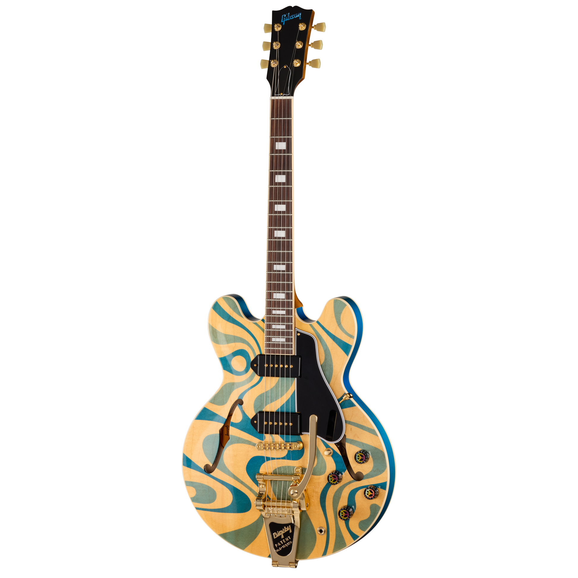 Gibson Mod™ Collection ES-330, Aqua Shag