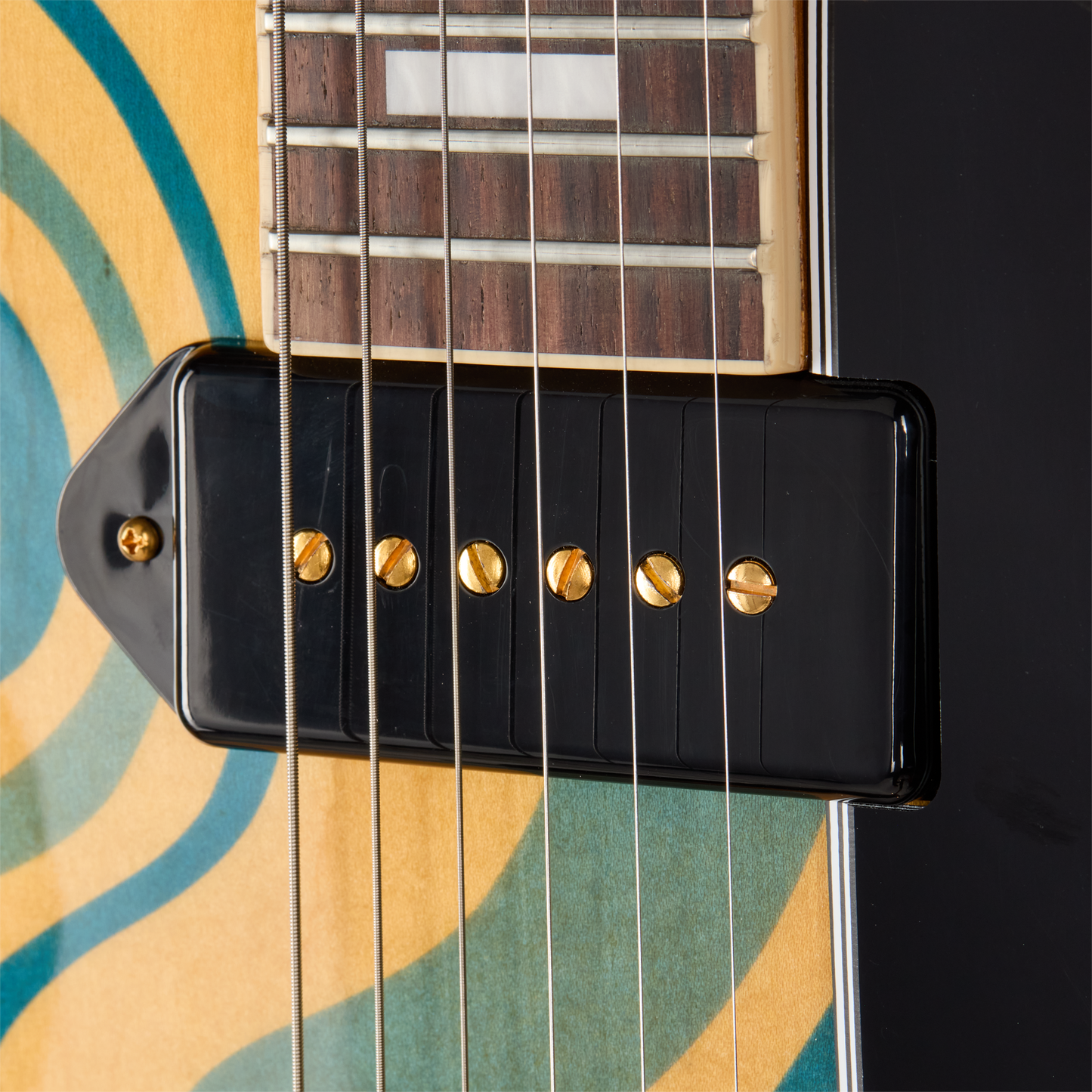 Gibson Mod™ Collection ES-330, Aqua Shag