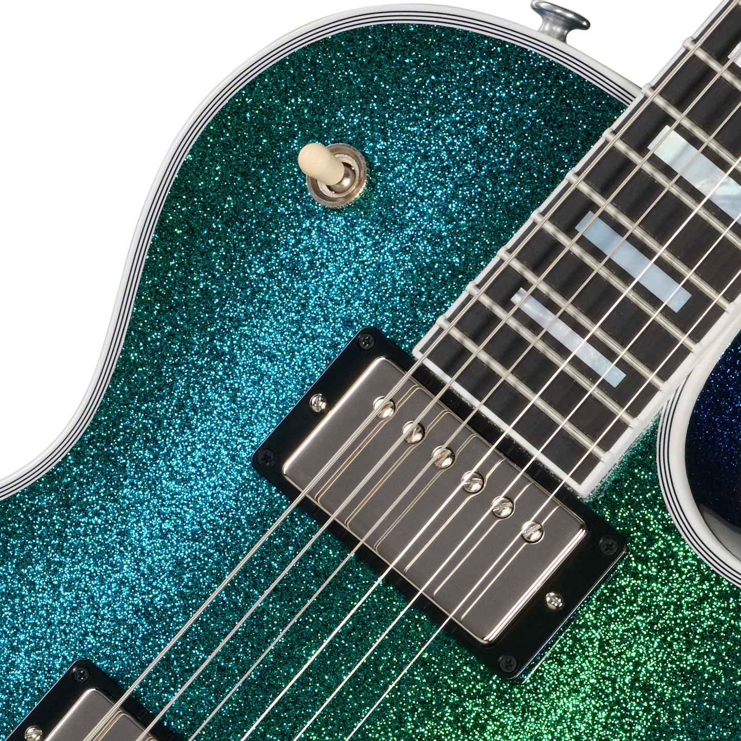 Gibson Mod™ Collection 1968 Les Paul Custom Reissue, Blue-Green Shift