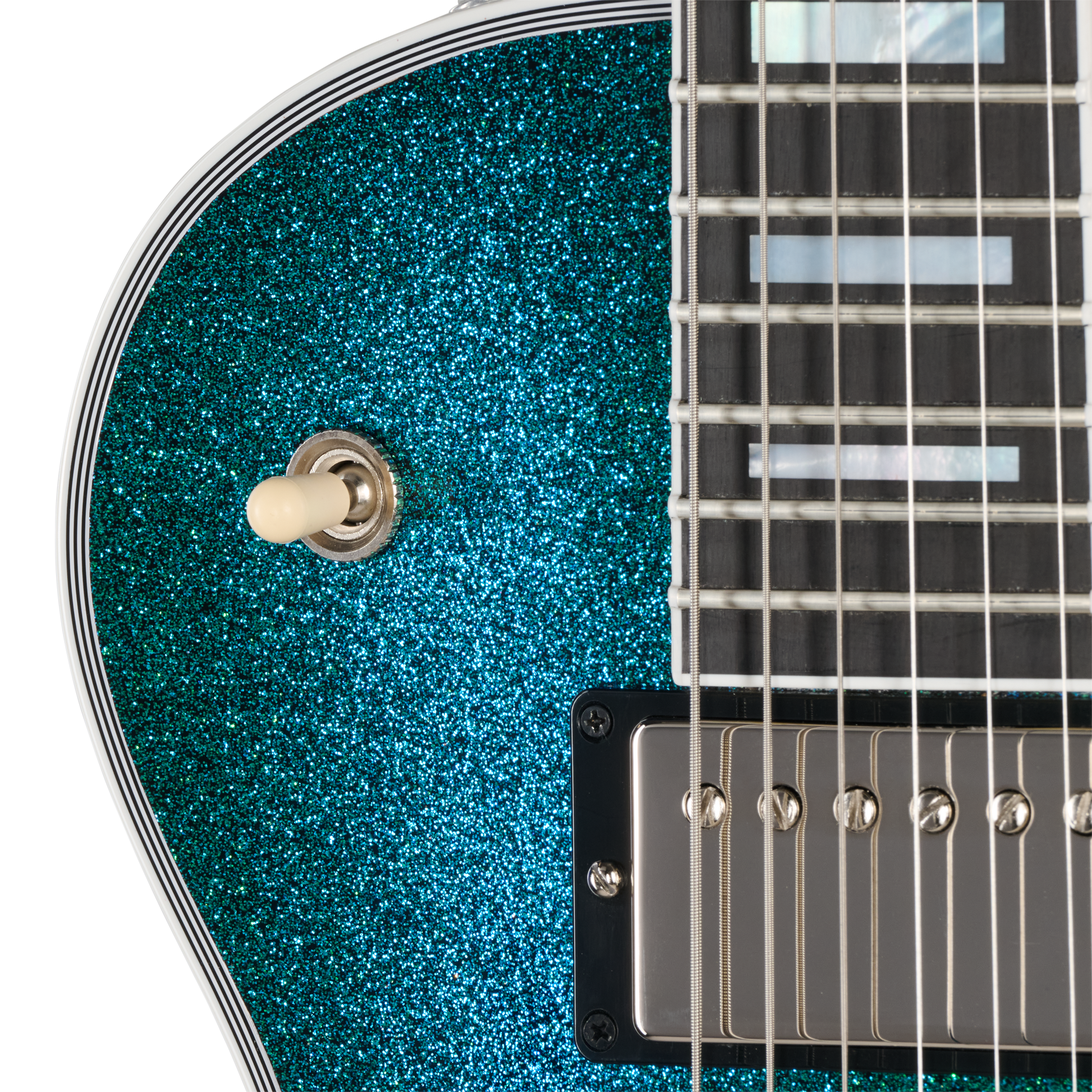 Gibson Mod™ Collection 1968 Les Paul Custom Reissue, Blue-Green Shift