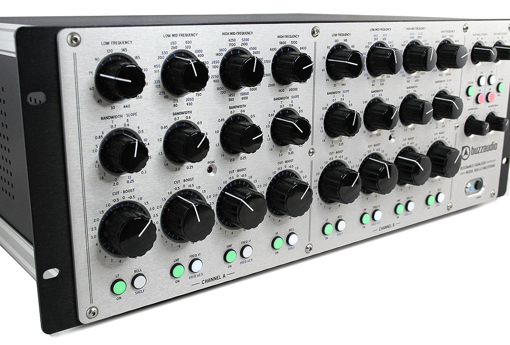 Buzz Audio REQ 2.2 Stereo EQ w/ Mastering Version with Active Filter Low Band