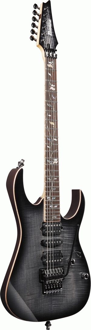 Ibanez RG8570 BRE J-Custom Electric Guitar, Black Rutile