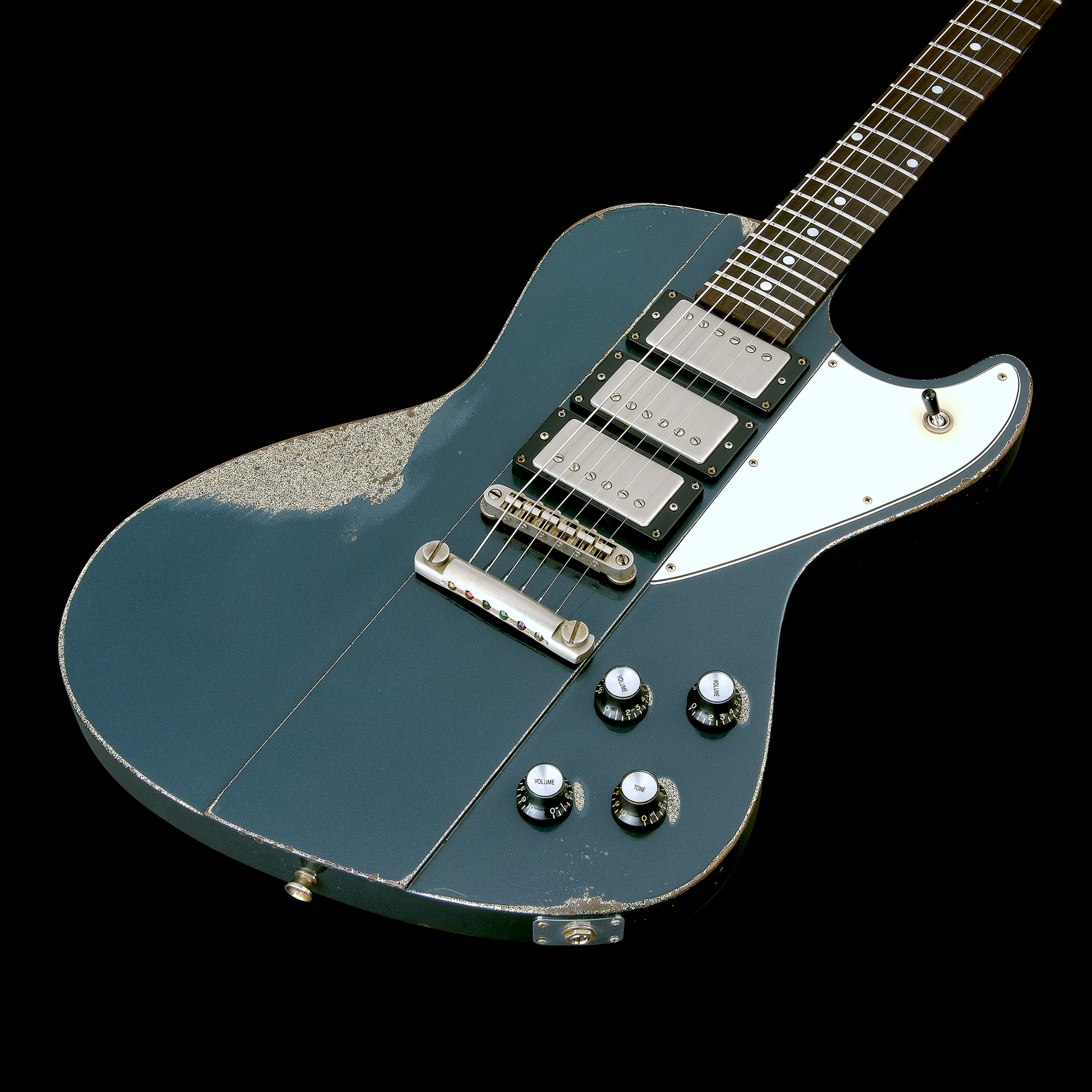 Rock N Roll Relics Revenge - Charcoal Frost Metallic over Gold Sparkle