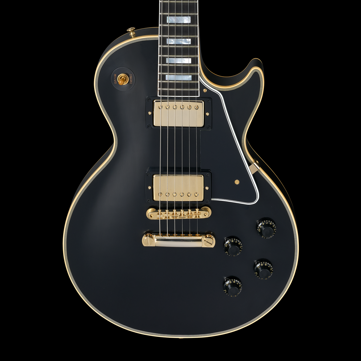 Gibson Custom 1957 Les Paul Custom Reissue 2-Pickup VOS - Ebony
