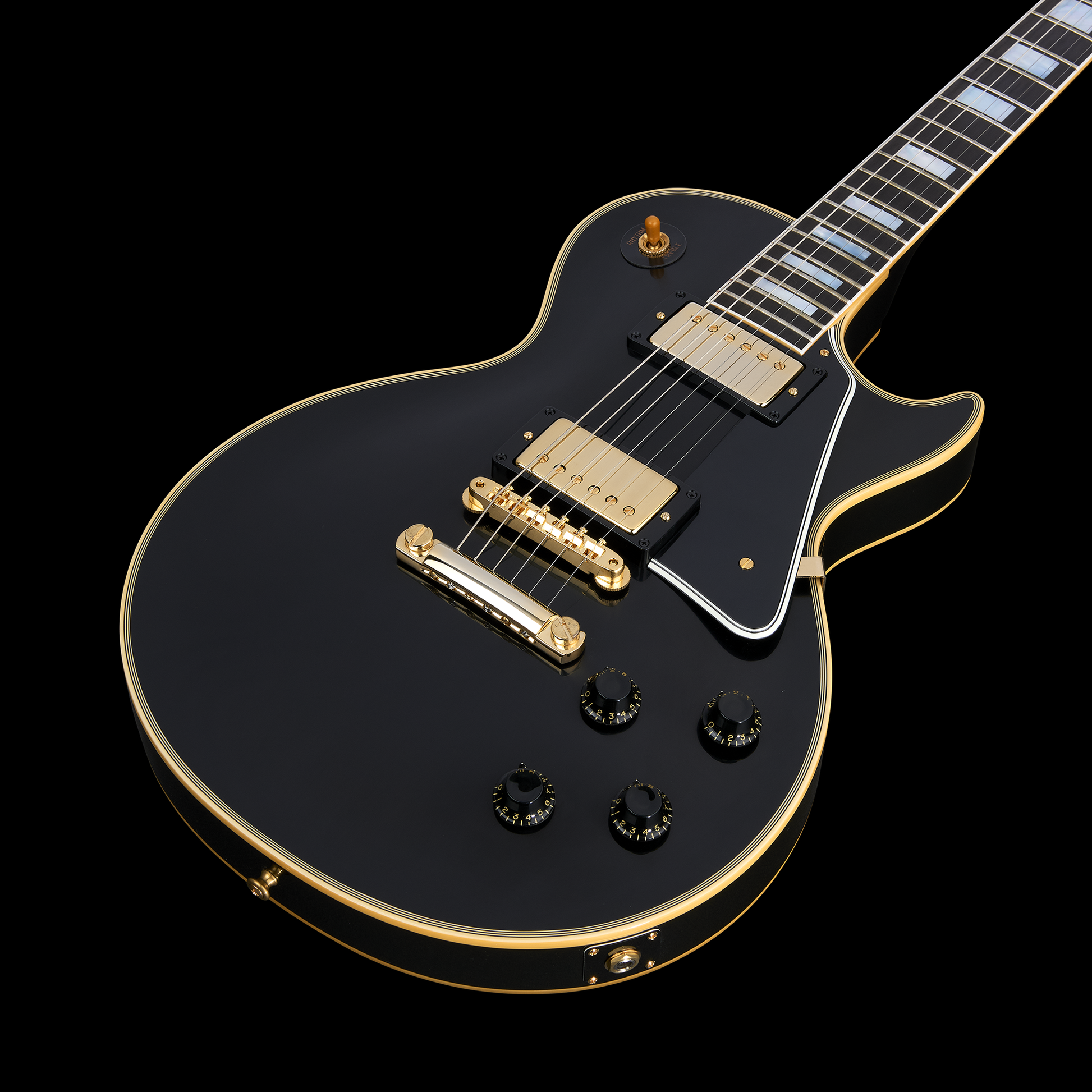 Gibson Custom 1957 Les Paul Custom Reissue 2-Pickup VOS - Ebony