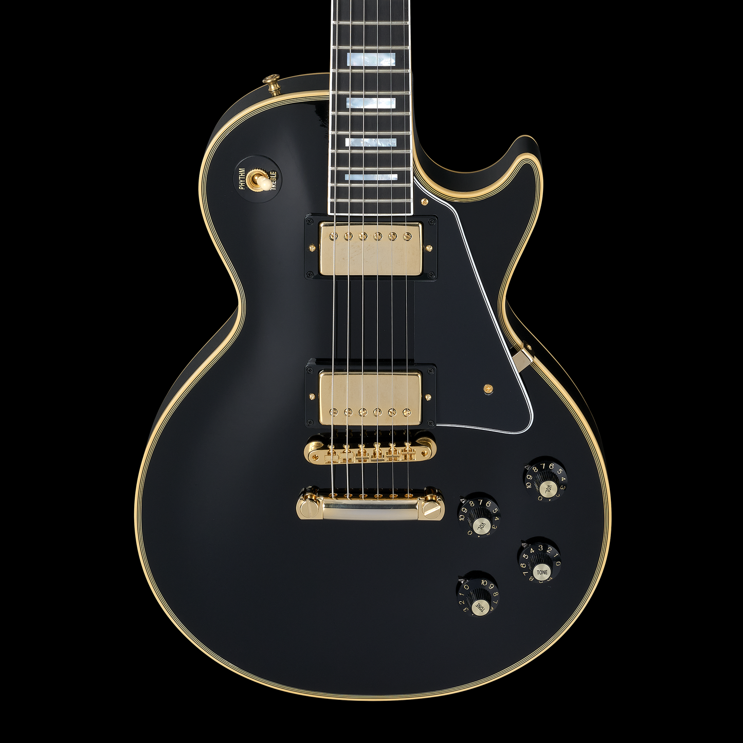 Gibson Custom 1968 Les Paul Custom Reissue Gloss - Ebony