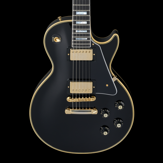 Gibson Custom 1968 Les Paul Custom Reissue Gloss - Ebony