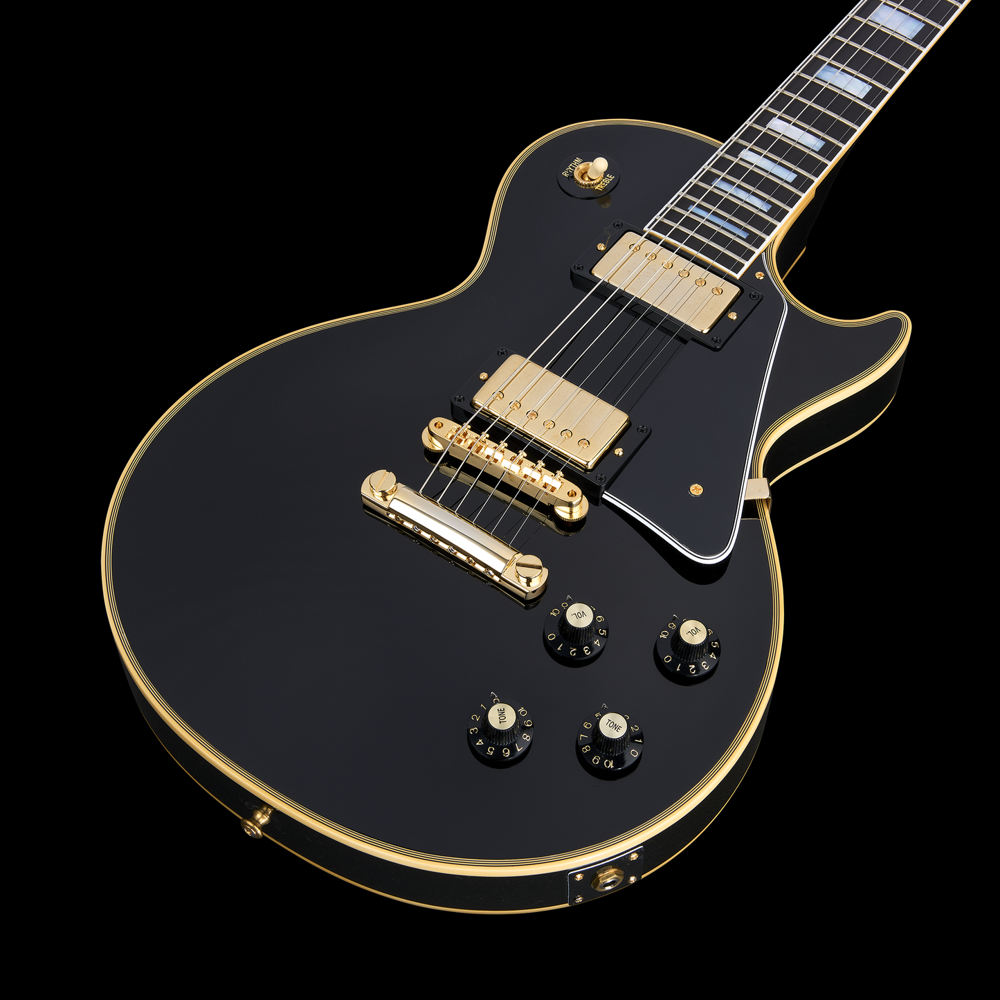 Gibson Custom 1968 Les Paul Custom Reissue Gloss - Ebony