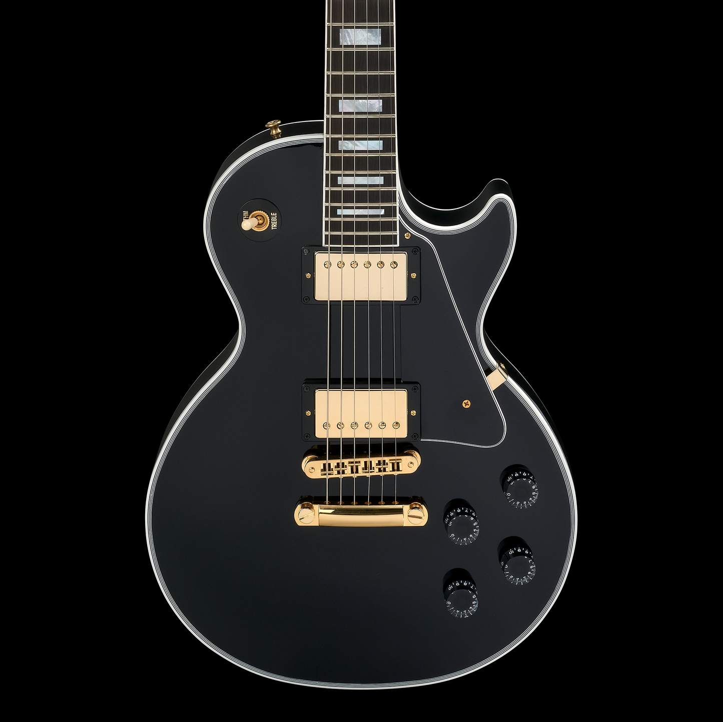 Gibson Les Paul Custom w/ Ebony Fingerboard Gloss - Ebony