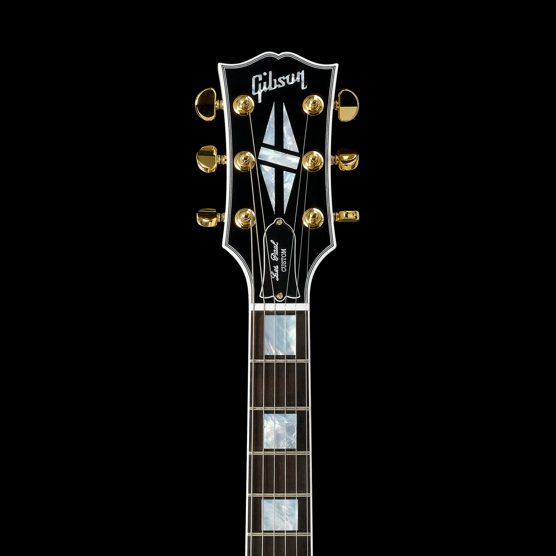 Gibson Les Paul Custom w/ Ebony Fingerboard Gloss - Alpine White