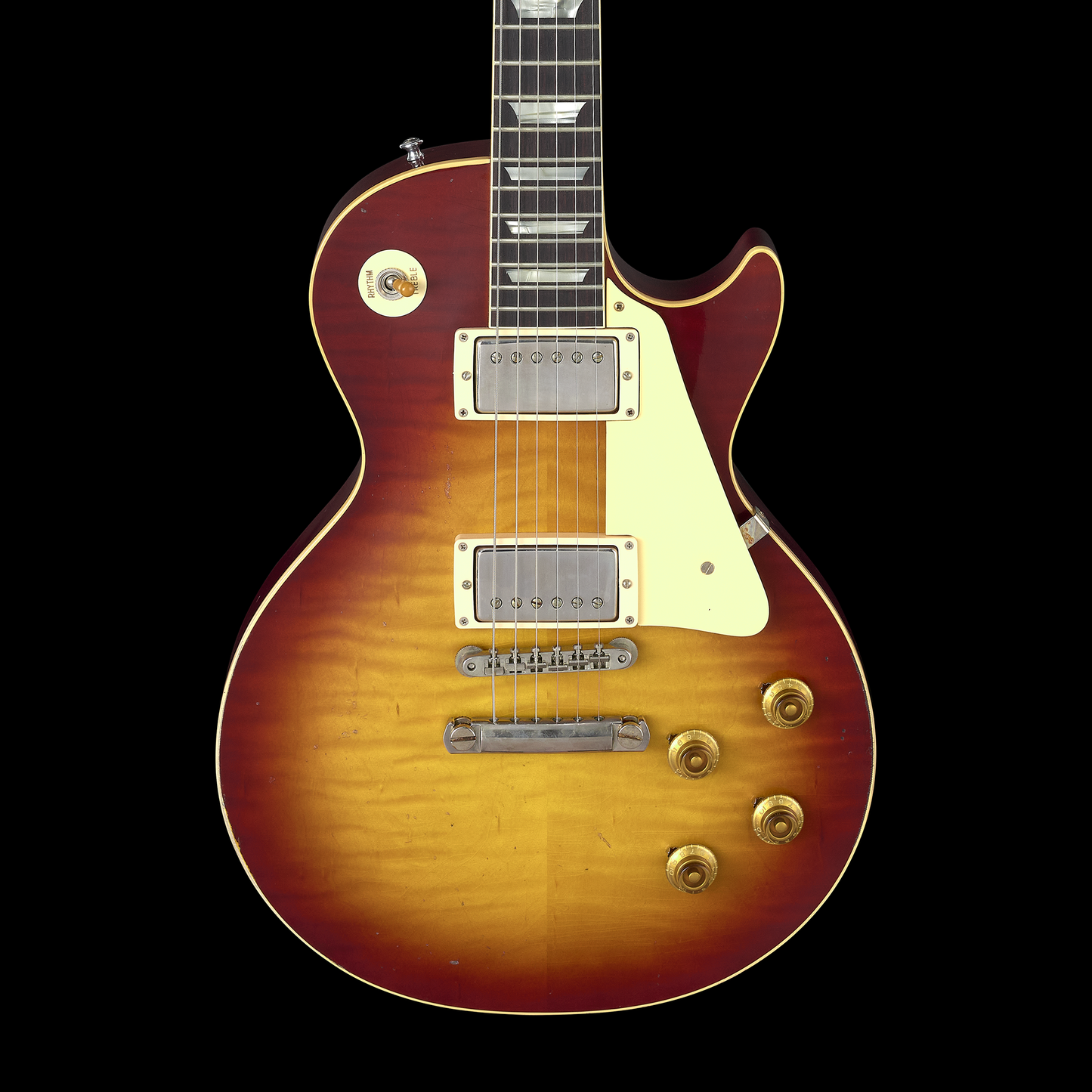Gibson Custom 1959 Les Paul Standard Reissue Light Aged - Cherry Teaburst